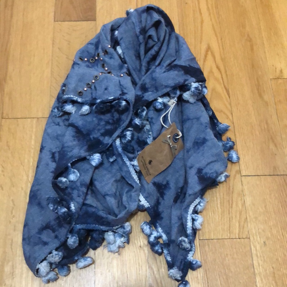 NWT scotch rbelle denim scarf